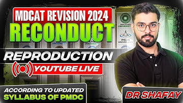 MDCAT Reconduct 2024 | Reproduction | Revision Classes | Sindh | SZABMU | Biology