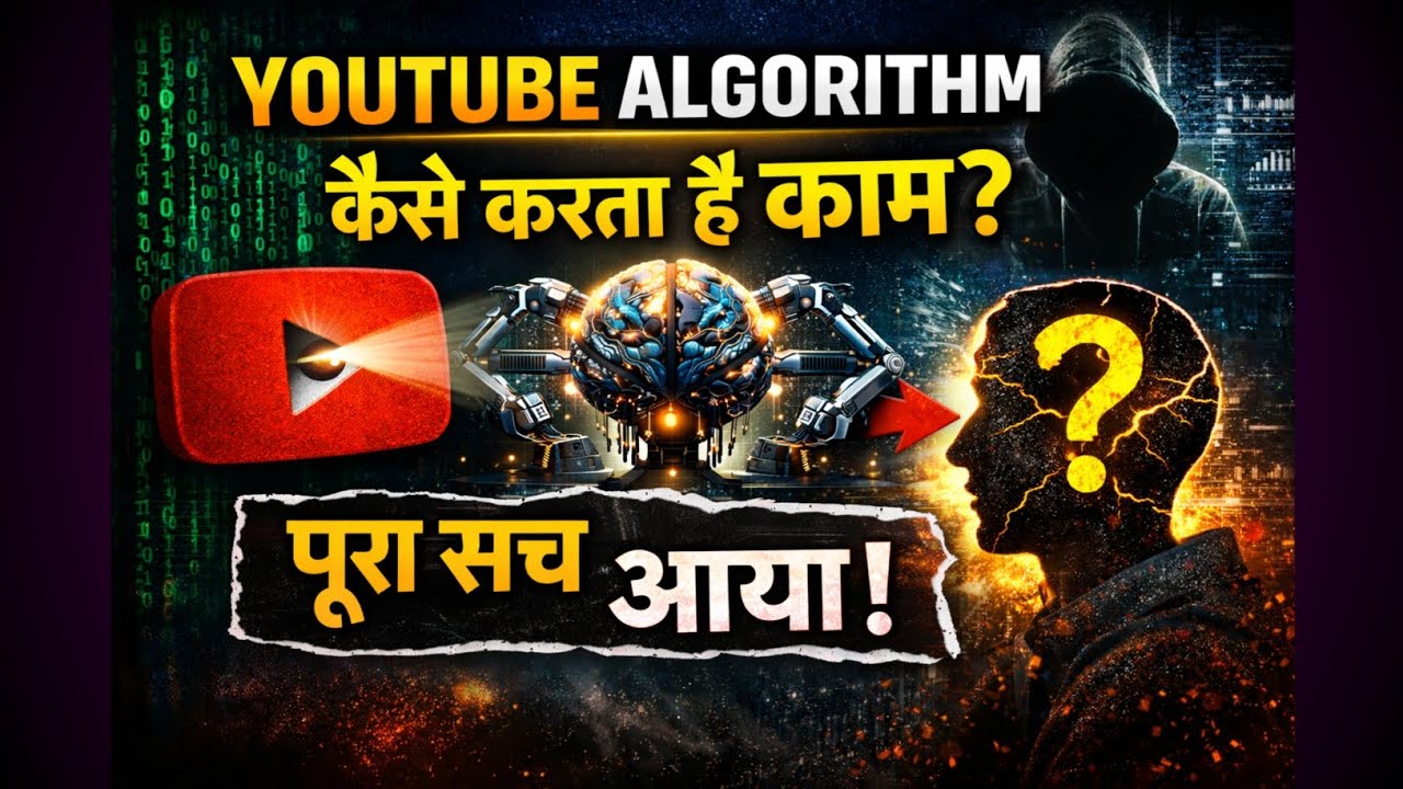 YouTube Algorithm कैसे काम करता है? | Complete Truth in Hindi 2026 | # ...