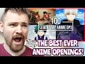 First time reacting to the best anime openings of all time  new anime fan