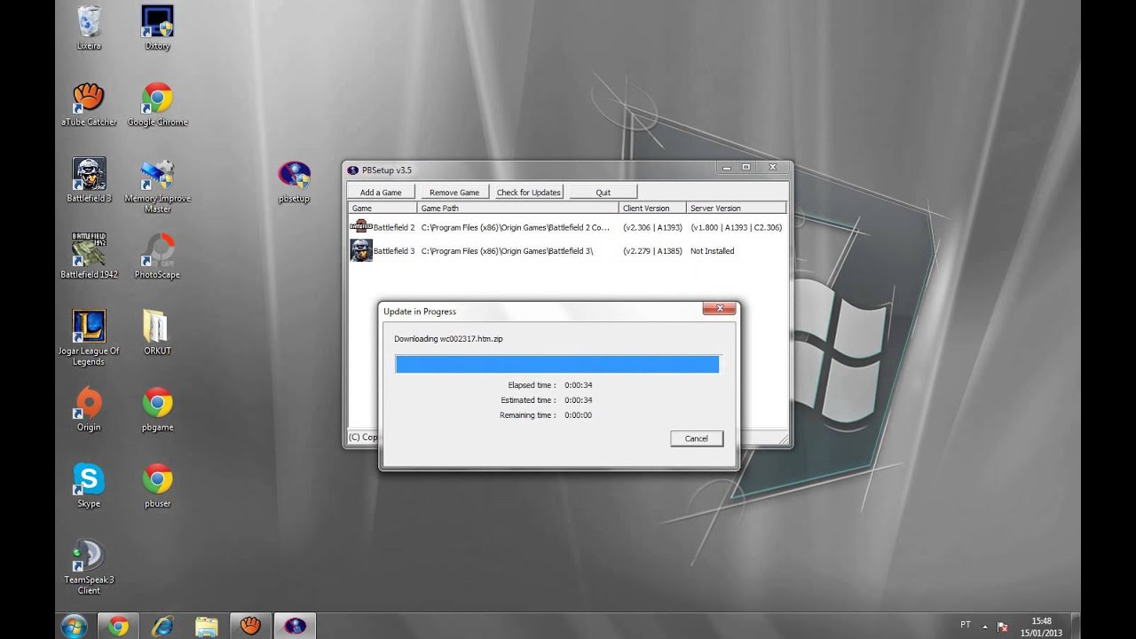 Atualiza o Do PunkBuster Fixa o Do Fechamento Do Battlefield 2