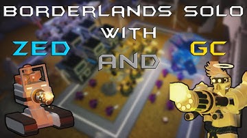 Golden Commando AND Zed In The SAME LOADOUT? (Tower Battles Solo Borderlands)
