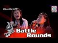 The voice teens philippines battle round queenie vs patricia  sound of silence