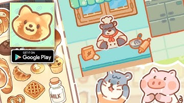Bear Bakery - Merge Tycoon -  New Simulation And Management Game On Android Mobile
