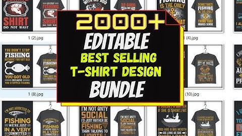 20000+ Premium T-shirt Design 2020 Very Cheap Price- for commercial use [New Edition 2020 ]