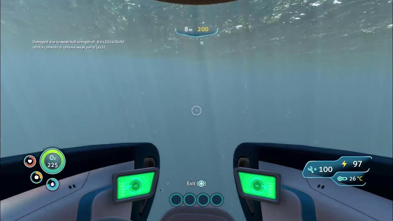 Subnautica exploring sunbeam wreck YouTube