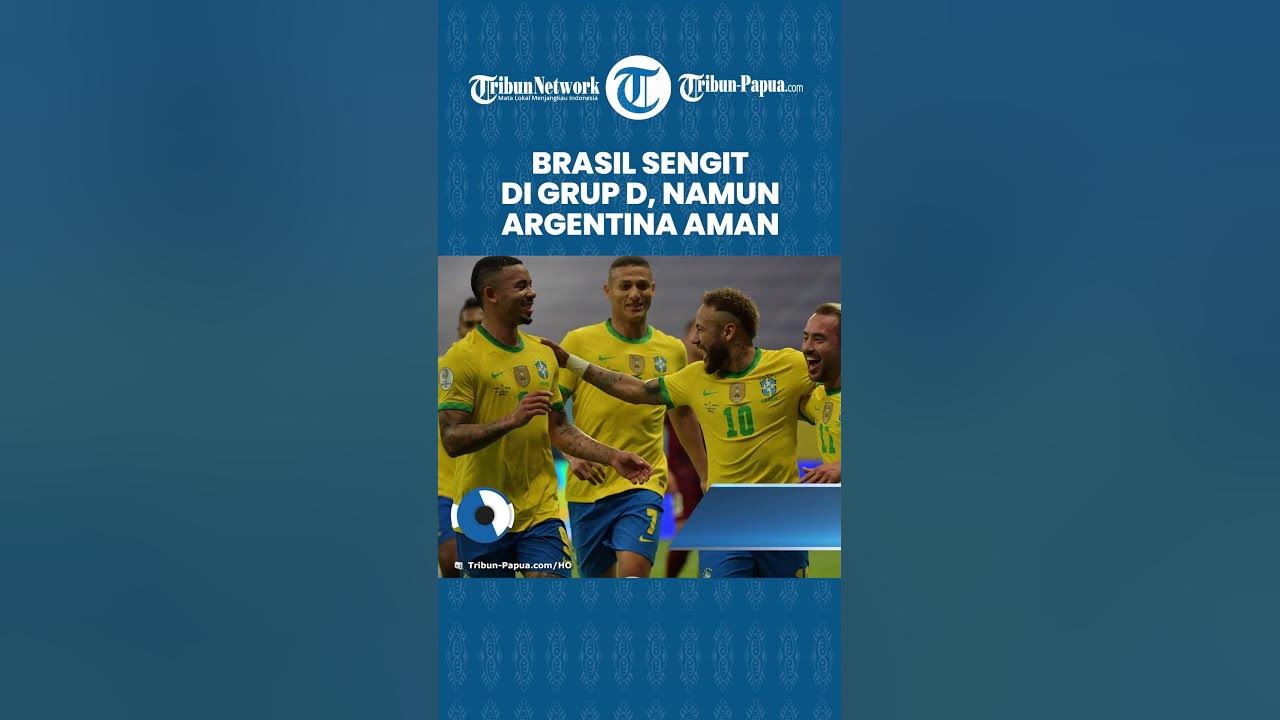 COPA AMERICA 2024, Argentina Relatif Aman, Brasil Sengit di Grup D