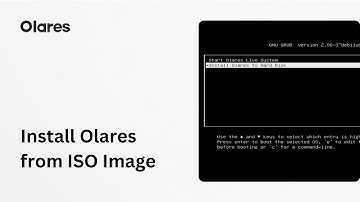 Install Olares from ISO Image | Olares Tutorial
