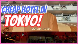 Tokyo Sakura Hotel Nippori. Not a Capsule hotel.
