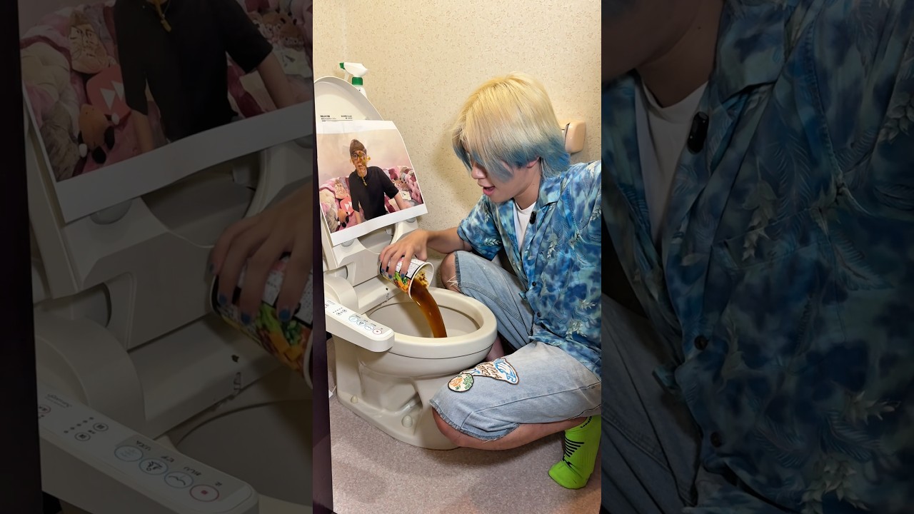 ｳ0ｺ💩カレーみそきん出したヒカキンに文句があります #ヒカキン #HIKAKIN #カレーみそきん #トイレ #るーくん