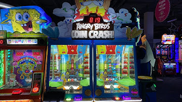 Angry Birds Coin Pusher LIVE At Dave & Buster’s!
