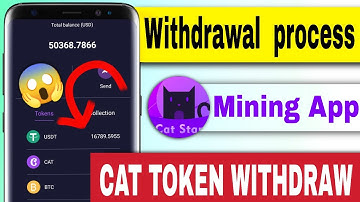 CatStar Free Mining App Withdrawal   Cat star Free NFT Airdrop Hindi ||  cat star withdrawal process