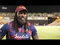 Gayle explains his rebranded 'The Boss' stickers | West Indies v Australia 2021