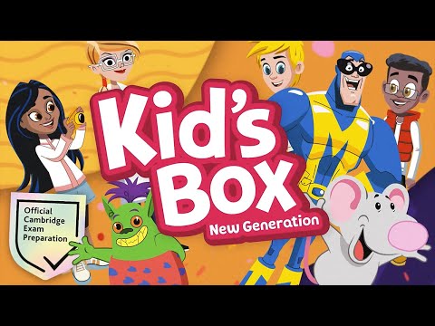 Cambridge Kid's Box New Generation [animated promo video]