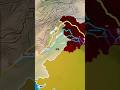 सिंधु नदी तंत्र through map Animation 🌍 || Indus River System || #geography #mapping