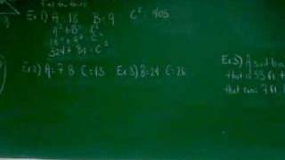 Chapter 9, Section 3, Part 1 - Pythagorean Theorem