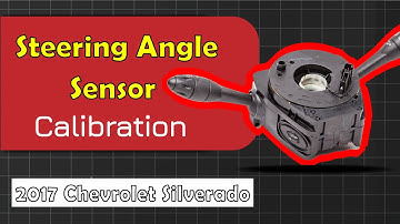 How to Use Steering Angle Sensor Calibration Function on SDS | 2017 Chevrolet Silverado
