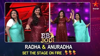 Radha & Anuradha Fabulous Dance | BB Jodi Show | Episode 10 | Season 1 | Star Maa