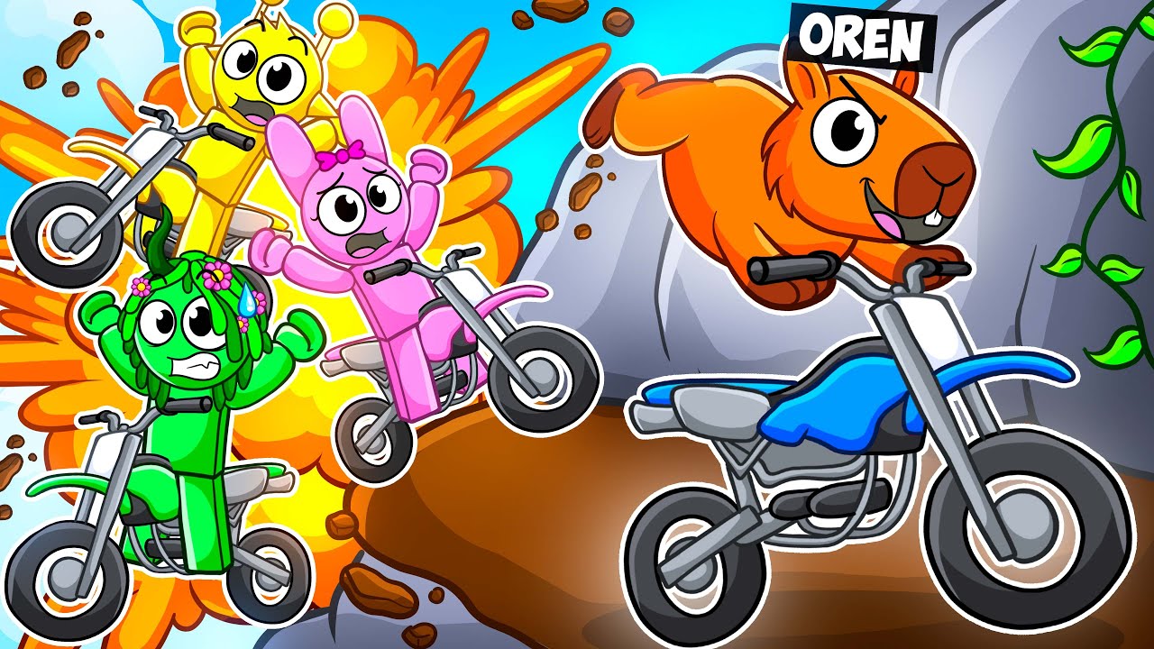 I Became A CAPYBARA In Mountain Bike Expedition!