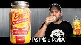 Eggo Brunch In a Jar Waffles & Syrup Cream Liqueur Tasting and Review by Webby's World 2,043 views 7 months ago 8 minutes, 37 seconds