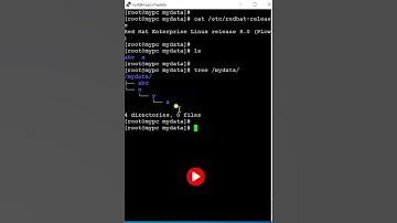 "tree" Command 🔥 in Linux 🤩 | RHEL/Cent OS/Ubuntu #linux #trending #shorts