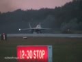 Amazing takeoff with full afterburner. Hungarian Air Force MiG-29A