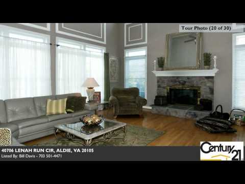 40706 LENAH RUN CIR, Aldie, VA home video tour