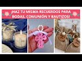 Haz Estos Recuerdos Para Obsequiar En Bodas, Comunión Y Bautizos  ¡Fáciles De Hacer!