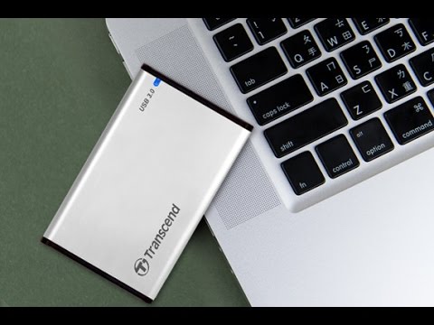 Распаковка Transcend 2.5 SATA 6Gbs SSD & HHD StoreJet 25S3 USB 3.0 (Unboxing внешнего кармана)