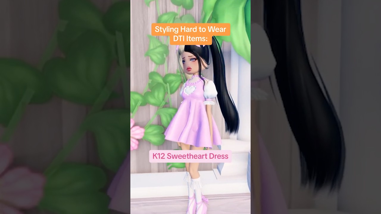 Styling DRESS TO IMPRESS Items: K12 SWEETHEART DRESS