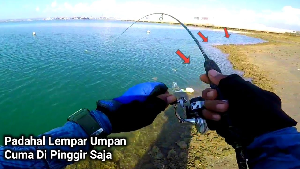 Pertama Mancing Disini,Satu Umpan Saja Langsung Strike Terus