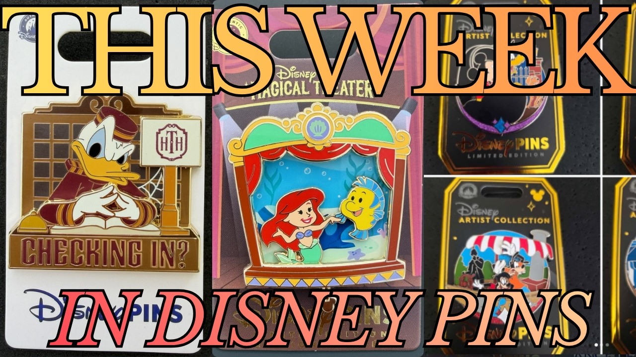 New artist collection drop | Weekly Disney Pin Releases | What