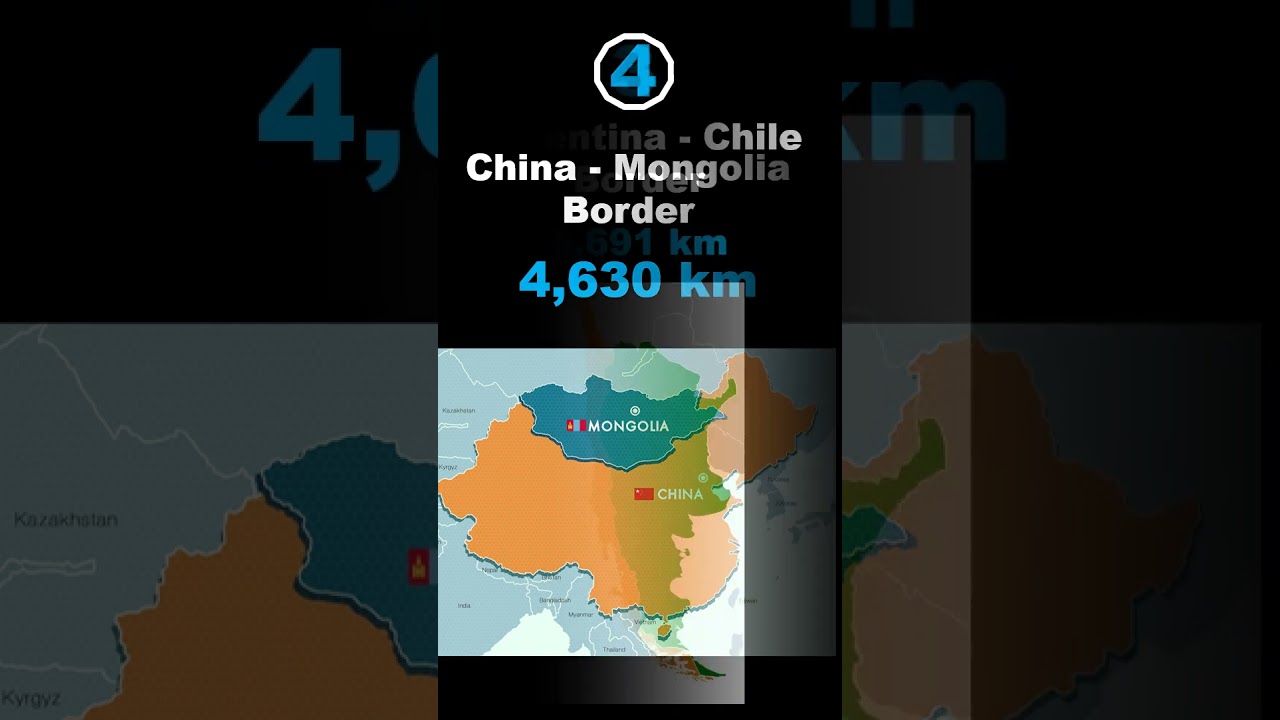 5 Longest Land Borders