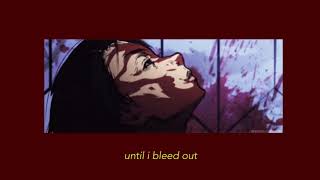 until i bleed out - the weeknd (slowed, muffled, reverbed)