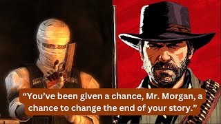 Joshua Graham and Arthur Morgan Discuss Redemption