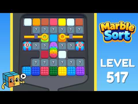 Marble Sort level 517 walkthrough video cover