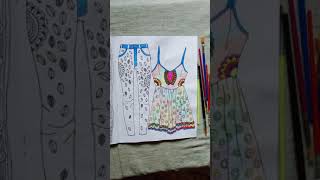 All 320 marker use on a single coloring page...