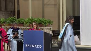 Barnard College Convocation 2016