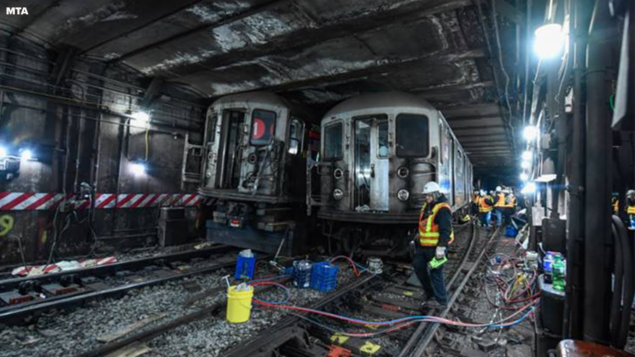 Read more about the article Human error eyed in subway train collision derailment: investigators – Eyewitness News ABC7NY