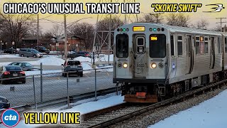 Chicago's Unusual Transit Line | CTA Yellow Line 'Skokie Swift'