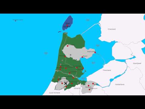 Topografie Provincie Noord-Holland