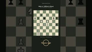 Can You Solve This? Mate in 1 — White to Move #Shorts #ChessPuzzle