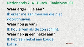 Nederlands 2. 4 –Dutch  Taalniveau B1  #vlaams   هولندي