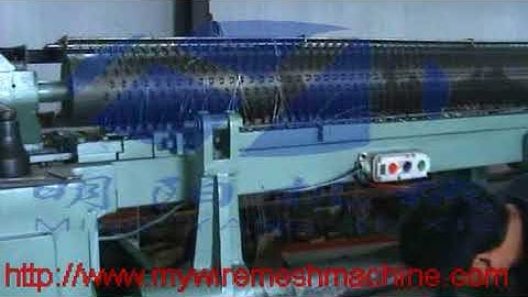 Production process of reverse twisted hexagonal wire mesh machine 04
