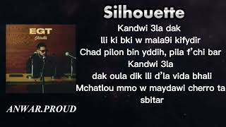 ElGrandeToto - Silhouette ( LYRICS / كلماات )