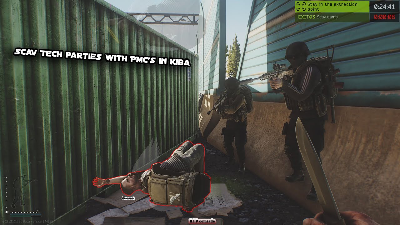 Scav Tech parties with PMC's in Kiba