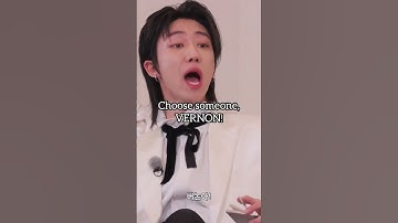 The8 calling Vernon multiple times and him being in his own world #seventeen #kpop