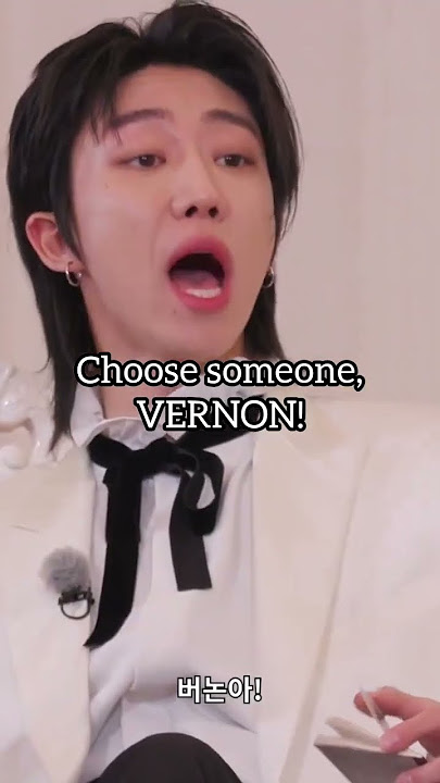 The8 calling Vernon multiple times and him being in his own world #seventeen #kpop