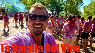 🍷💥 The Wildest Wine Fight In The World - La Batalla Del Vino In Haro🔥 Bucket List Item Completed