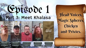 BACONRPG: Episode 1 Part 3 - Meet Khalasa - Pathfinder Roleplaying Game
