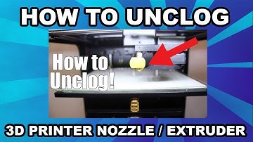 3D Printing Tutorial: How to Unclog the Nozzle